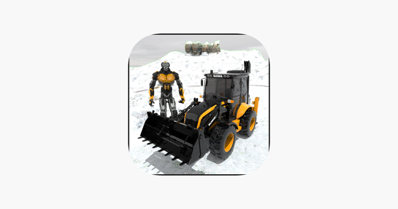 Snow Excavator Crane Rescue Game Cover