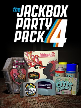 The Jackbox Party Pack 4 Game Cover