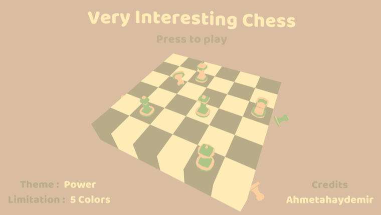 Very Interesting Chess Game Cover