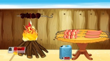 Pool Party &amp; Bonfire - BBQ cooking adventure &amp; chef game Image