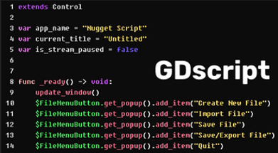 NGscript - Light-Weight Text Editor Image