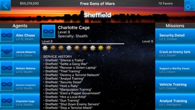 Operation Ares - A Revolution on Mars! Recruit Spies, Complete Missions, &amp; Gain Independence Image