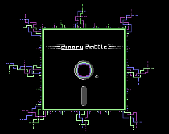 Binary Battle (Commodore 64) Game Cover