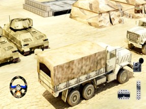 Military Truck Driver 3d Image