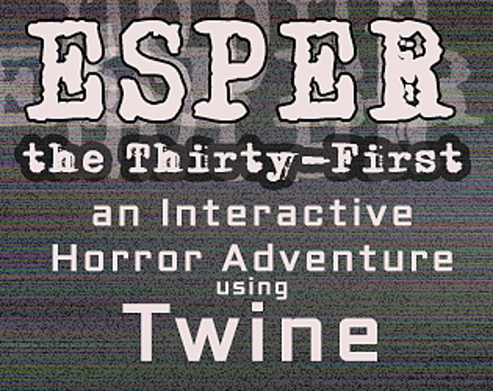 ESPER: The Thirty-First Game Cover