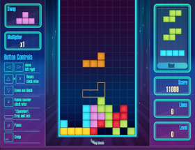 Falling Blocks - Tetris Game. Free to play, Construct 3 source code Image