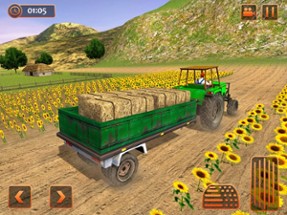 Tractor Cargo Transport Driver Image