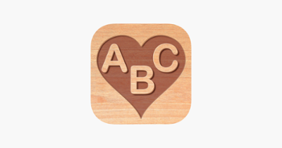 Alphabet English ABC Wooden Image