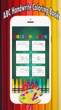 Coloring Book: ABC Spanish page game for kids Image