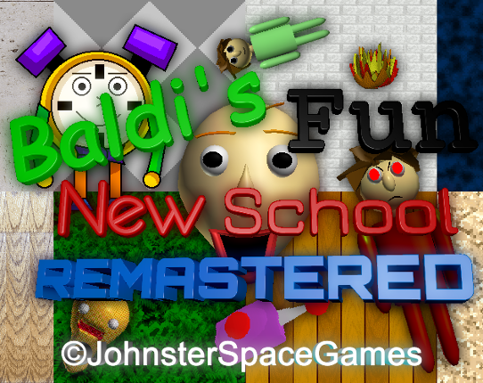 Baldi's Fun New School Remastered 1.4.7 Game Cover