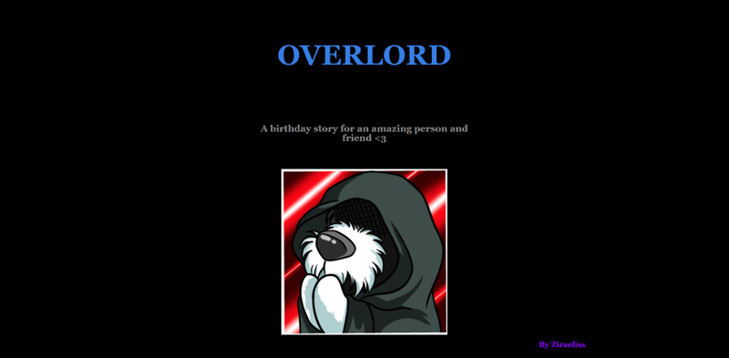 Overlord (Cheyenne's Birthday Present!) Game Cover