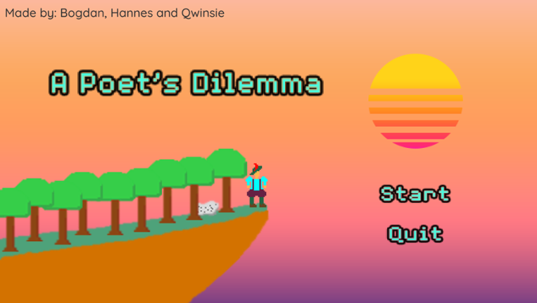 A Poet's Dilemma Game Cover