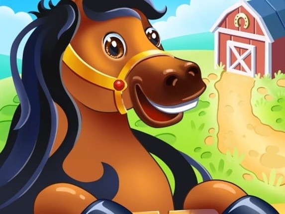 Learning farm animals Educational Game Cover
