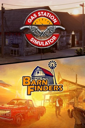 Simulator Pack: Gas Station Simulator and Barn Finders Game Cover