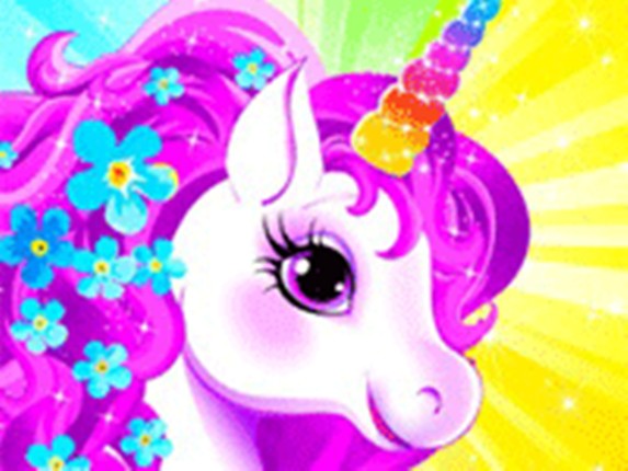 Dress Up Unicorn - Girl Game Game Cover