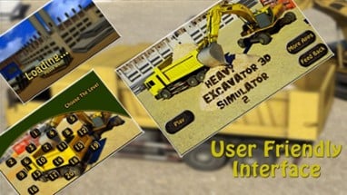 Excavator Simulator 3D - Drive Heavy Construction Crane A real parking simulation game Image