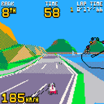 Virtua Racing Demake Image