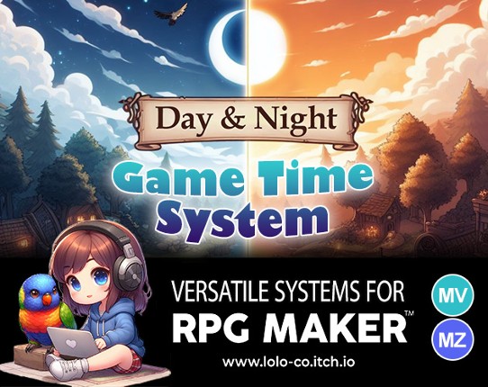 Grab a Freebie! Day & Night System For RPG Maker MZ/MV Game Cover