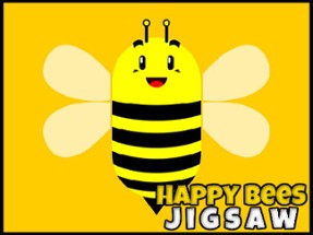 Happy Bees Jigsaw Image