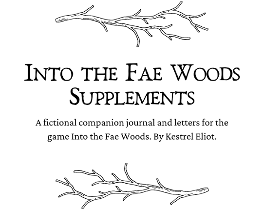 Into the Fae Woods supplements Game Cover