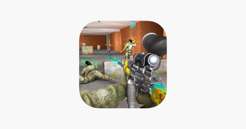 Paintball Shooter Fighting Game Cover