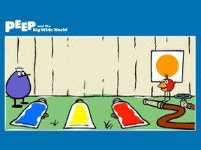 PEEP and the Big Wide World Paint Splat Image