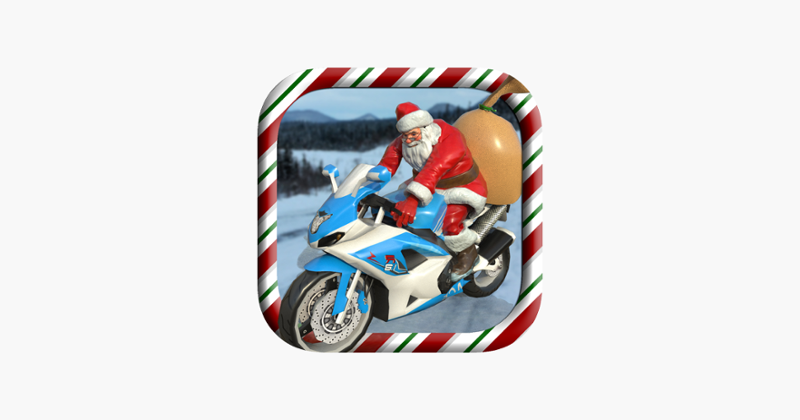 Santa Motorbike Racer - Kids Santa Gift Collection Game Cover