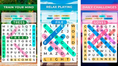 Word Search. Offline Games Image