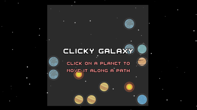 Clicky Galaxy Game Cover