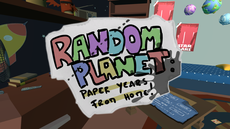 Random Planet: Paper Years from Home. Game Cover