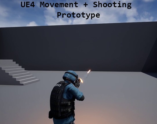 UE4 Locomotion Movement and Shooting System Game Cover