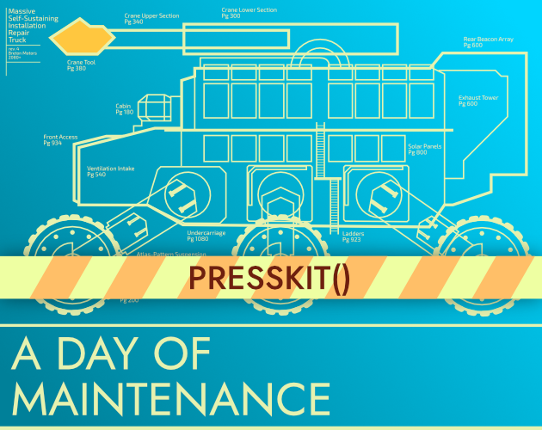 A Day of Maintenance Presskit() Game Cover