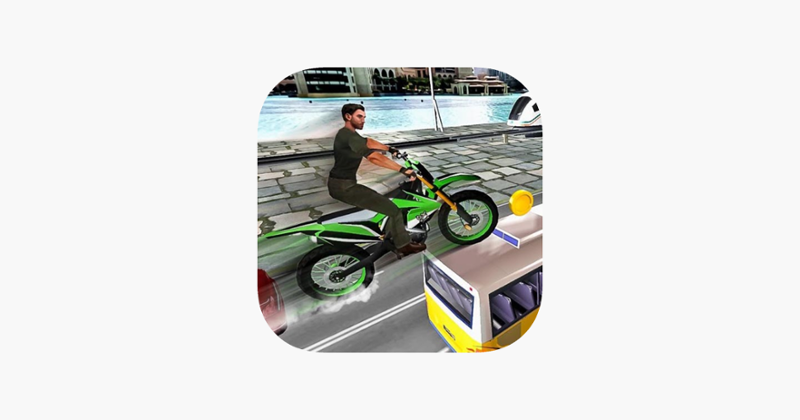 Motorbike Stunt: Street Drivin Game Cover