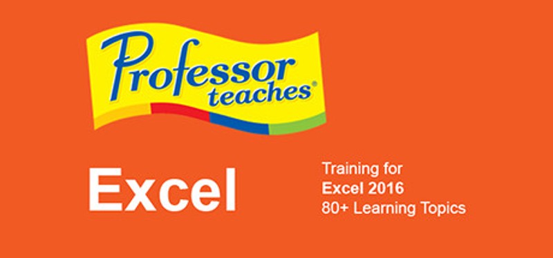 Professor Teaches® Excel 2016 – Mac Game Cover