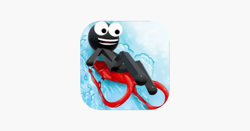 Stickman Luge - Winter Games! Game Cover