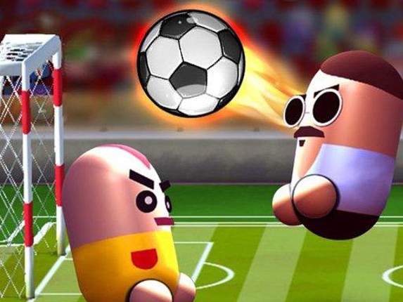 2 Player Head Soccer Game Game Cover