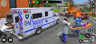 City Ambulance 911 Emergency Image