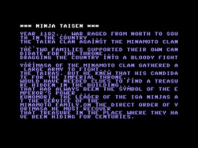 Ninja Taisen  - C64 Image