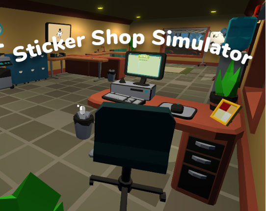 Sticker Shop Simulator Game Cover