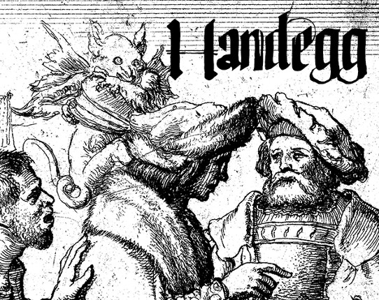 HANDEGG: a one page setting Game Cover