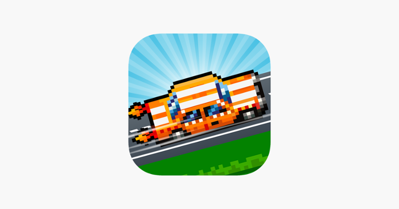 Hoppy Car Racing Free Classic Pixel Arcade Games Game Cover