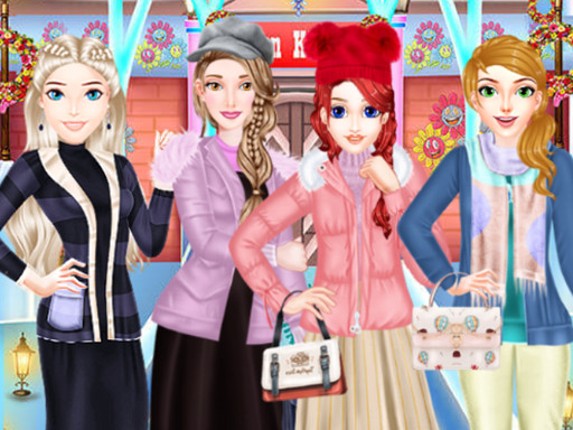 Winter Fashion Dress Up Game Cover
