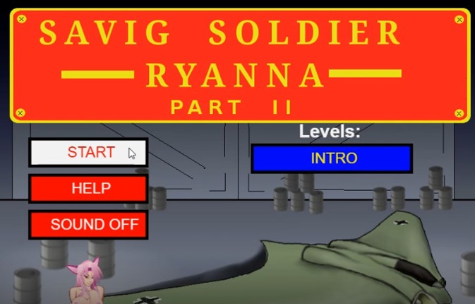 Saving Soldier Ryanna 2 Game Cover