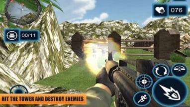 Jungle Army Combat - Shooter W Image