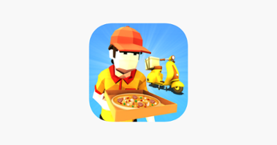 Pizza Delivery Boy Rush Image