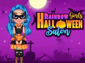 Rainbow Girls Hallowen Salon Image