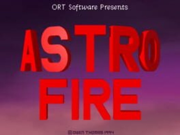 AstroFire Game Cover