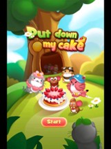 Cats and Mouse Battle for Cake Image