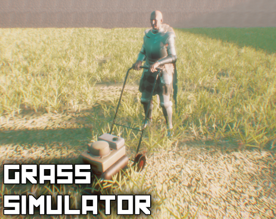 Grass Mowing Simulator Game Cover