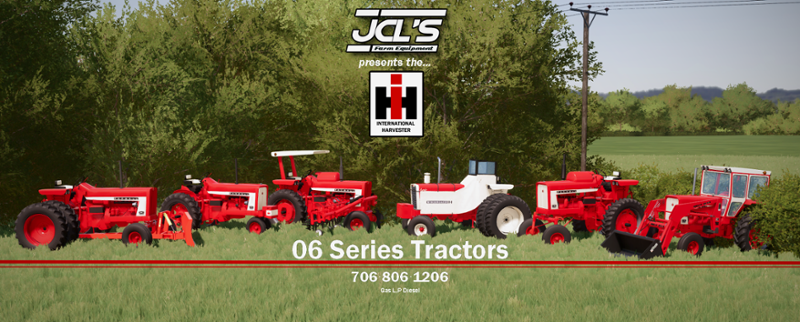 IH 06 Tractors Game Cover